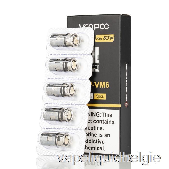 Vape Smaken Voopoo Pnp Vervangende Spoelen 0.15ohm Pnp-vm6 Mesh Spoelen